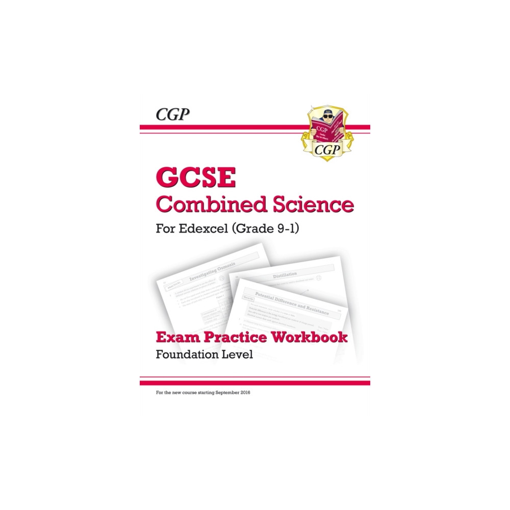 Produktbild för GCSE Combined Science Edexcel Exam Practice Workbook - Foundation (answers sold separately) (häftad, eng)