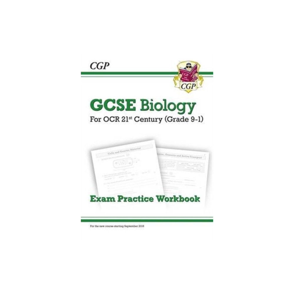 Produktbild för GCSE Biology: OCR 21st Century Exam Practice Workbook (häftad, eng)