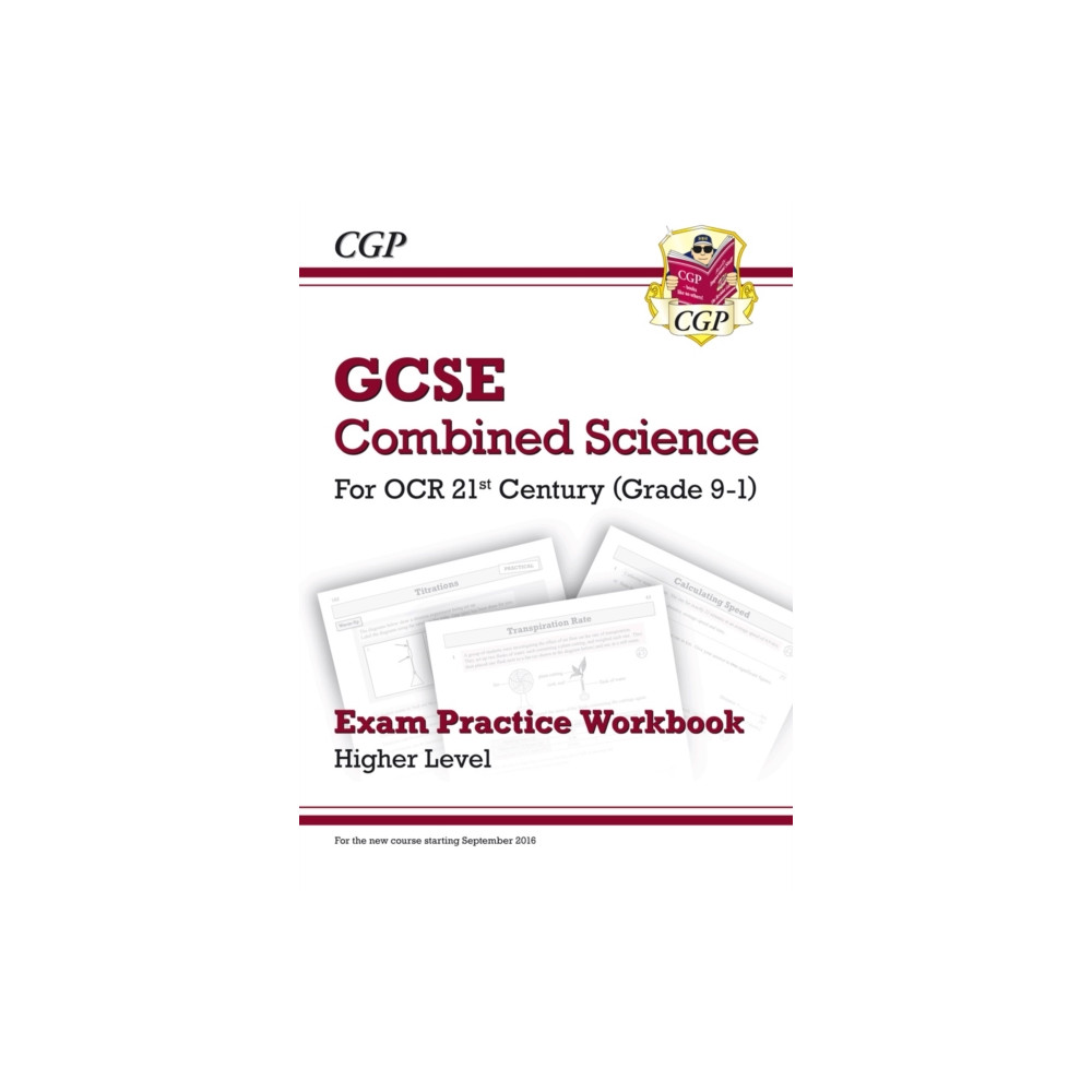 Produktbild för GCSE Combined Science: OCR 21st Century Exam Practice Workbook - Higher (häftad, eng)