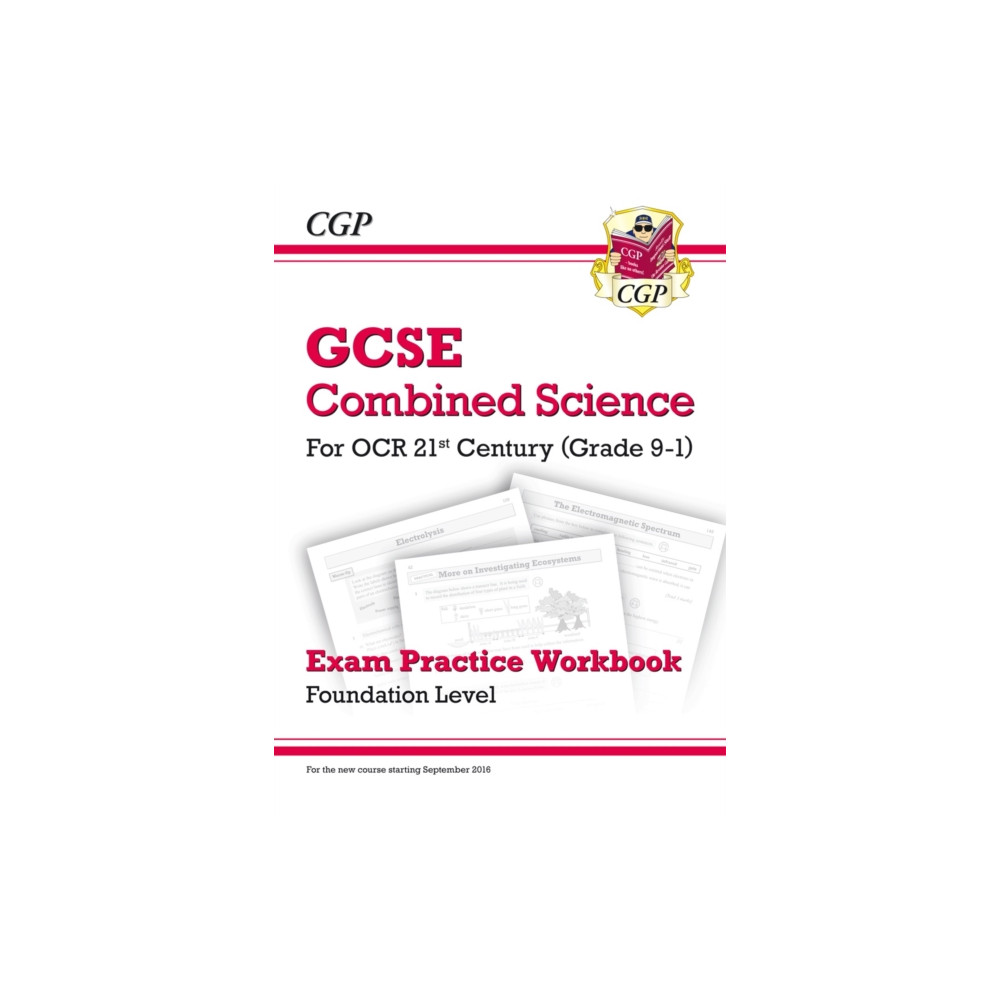 Produktbild för GCSE Combined Science: OCR 21st Century Exam Practice Workbook - Foundation (häftad, eng)