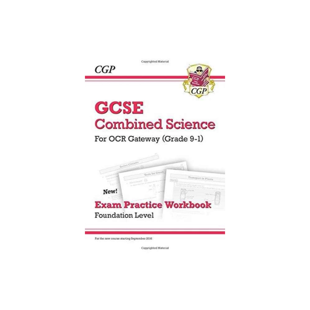 Produktbild för GCSE Combined Science OCR Gateway Exam Practice Workbook - Foundation (häftad, eng)