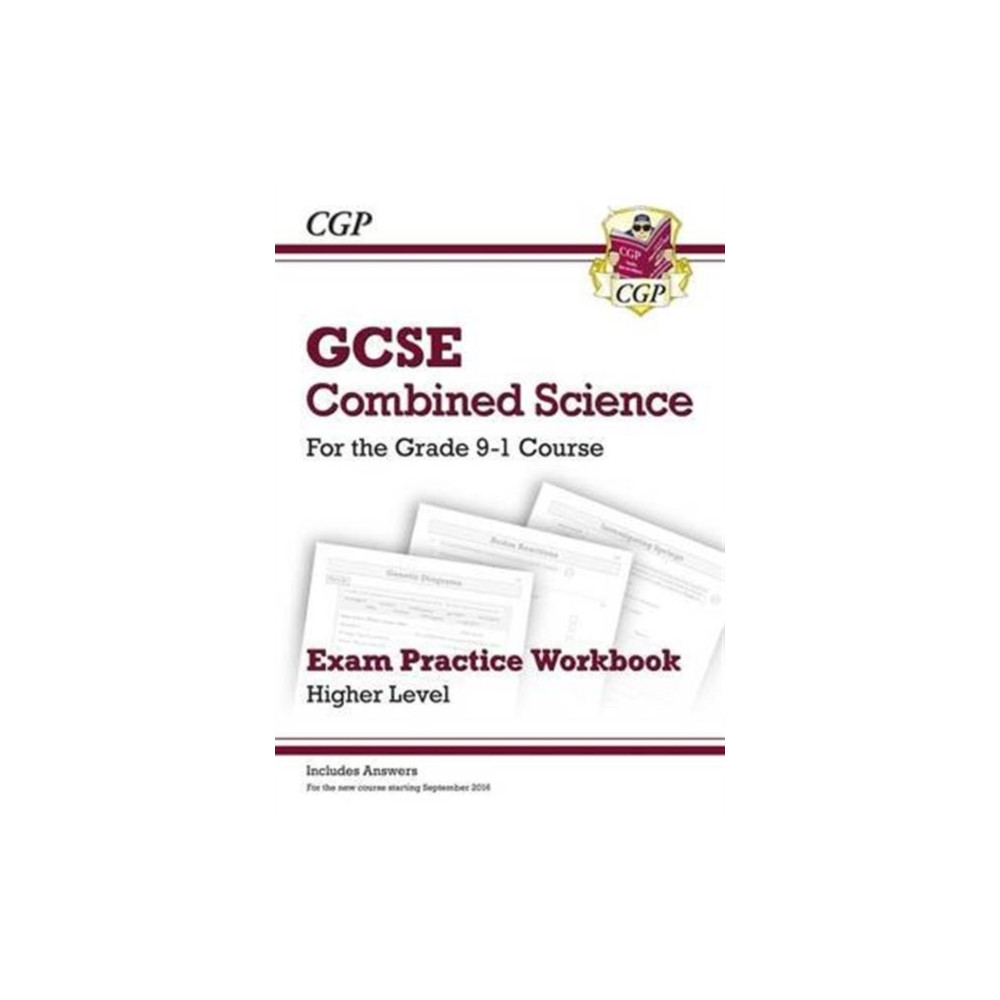 Produktbild för GCSE Combined Science Exam Practice Workbook - Higher (includes answers) (häftad, eng)