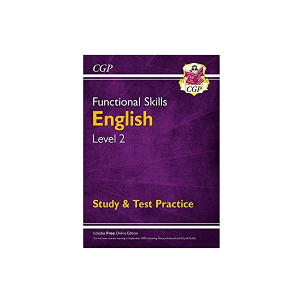 Produktbild för Functional Skills English Level 2 - Study & Test Practice (häftad, eng)