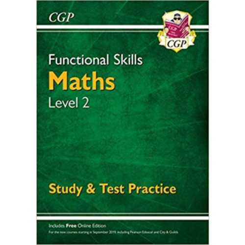 Coordination Group Publications Ltd (CGP) Functional Skills Maths Level 2 - Study & Test Practice (häftad, eng)