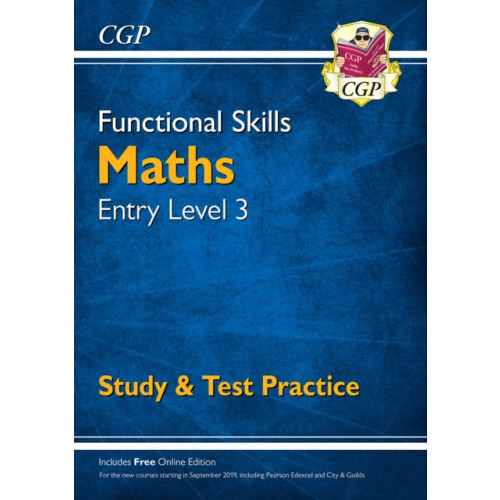 Coordination Group Publications Ltd (CGP) Functional Skills Maths Entry Level 3 - Study & Test Practice (häftad, eng)