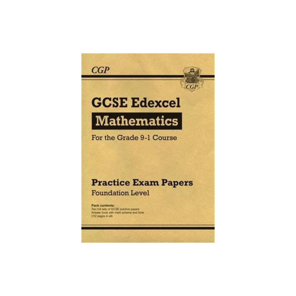 Produktbild för GCSE Maths Edexcel Practice Papers: Foundation (häftad, eng)