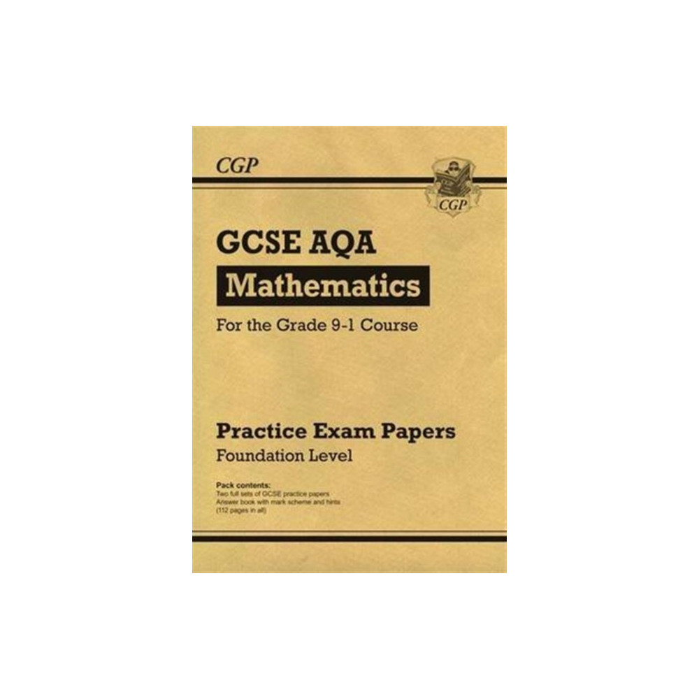 Produktbild för GCSE Maths AQA Practice Papers: Foundation (häftad, eng)