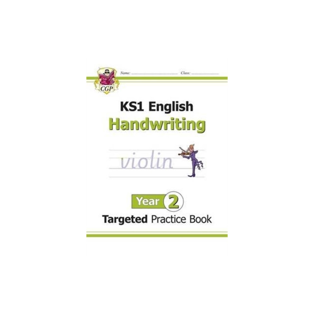 Produktbild för KS1 English Year 2 Handwriting Targeted Practice Book (häftad, eng)