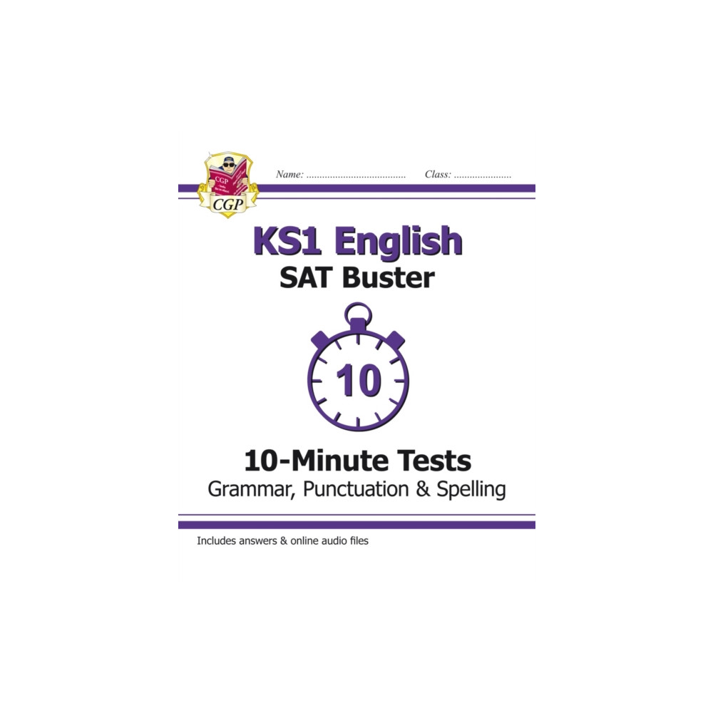 Produktbild för KS1 English SAT Buster 10-Minute Tests: Grammar, Punctuation & Spelling (häftad, eng)