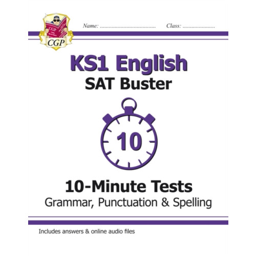 Coordination Group Publications Ltd (CGP) KS1 English SAT Buster 10-Minute Tests: Grammar, Punctuation & Spelling (häftad, eng)