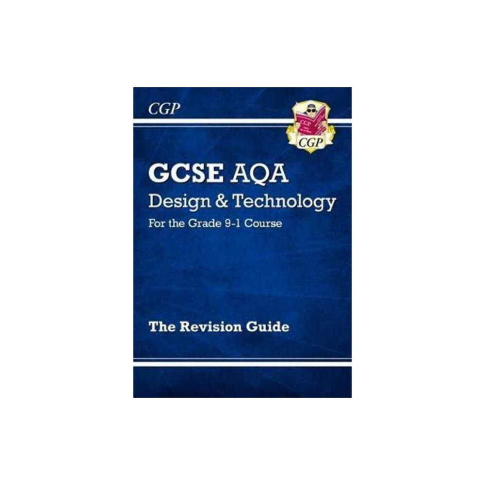Produktbild för GCSE Design & Technology AQA Revision Guide (w/ Online Edition, Quizzes & Knowledge Organisers)