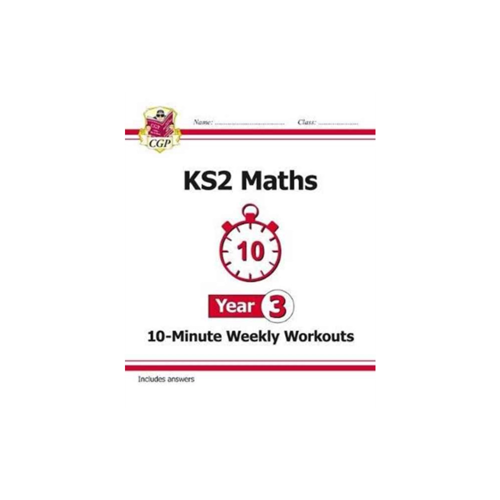 Produktbild för KS2 Year 3 Maths 10-Minute Weekly Workouts (häftad, eng)