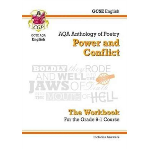 Coordination Group Publications Ltd (CGP) GCSE English Literature AQA Poetry Workbook: Power & Conflict Anthology (includes Answers) (häftad, eng)