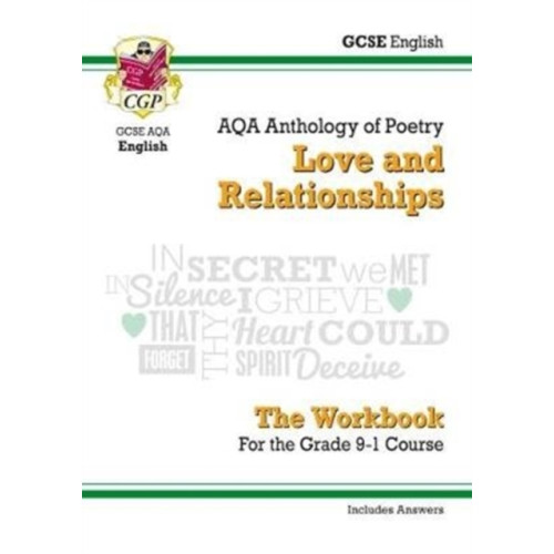 Coordination Group Publications Ltd (CGP) GCSE English Literature AQA Poetry Workbook: Love & Relationships Anthology (includes Answers) (häftad, eng)