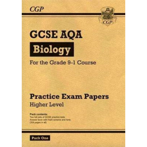 Coordination Group Publications Ltd (CGP) GCSE Biology AQA Practice Papers: Higher Pack 1 (häftad, eng)