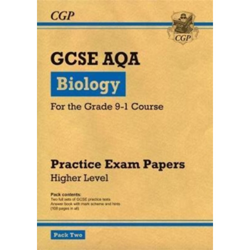 Coordination Group Publications Ltd (CGP) GCSE Biology AQA Practice Papers: Higher Pack 2 (häftad, eng)