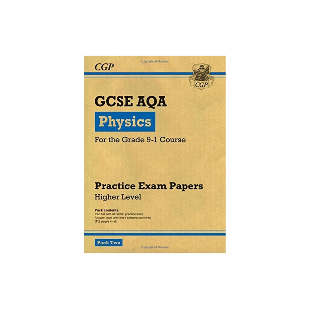 Produktbild för GCSE Physics AQA Practice Papers: Higher Pack 2 (häftad, eng)