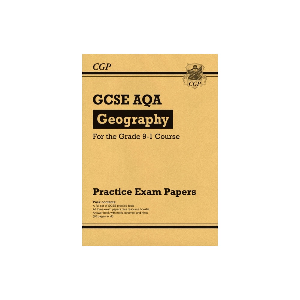 Produktbild för GCSE Geography AQA Practice Papers (häftad, eng)
