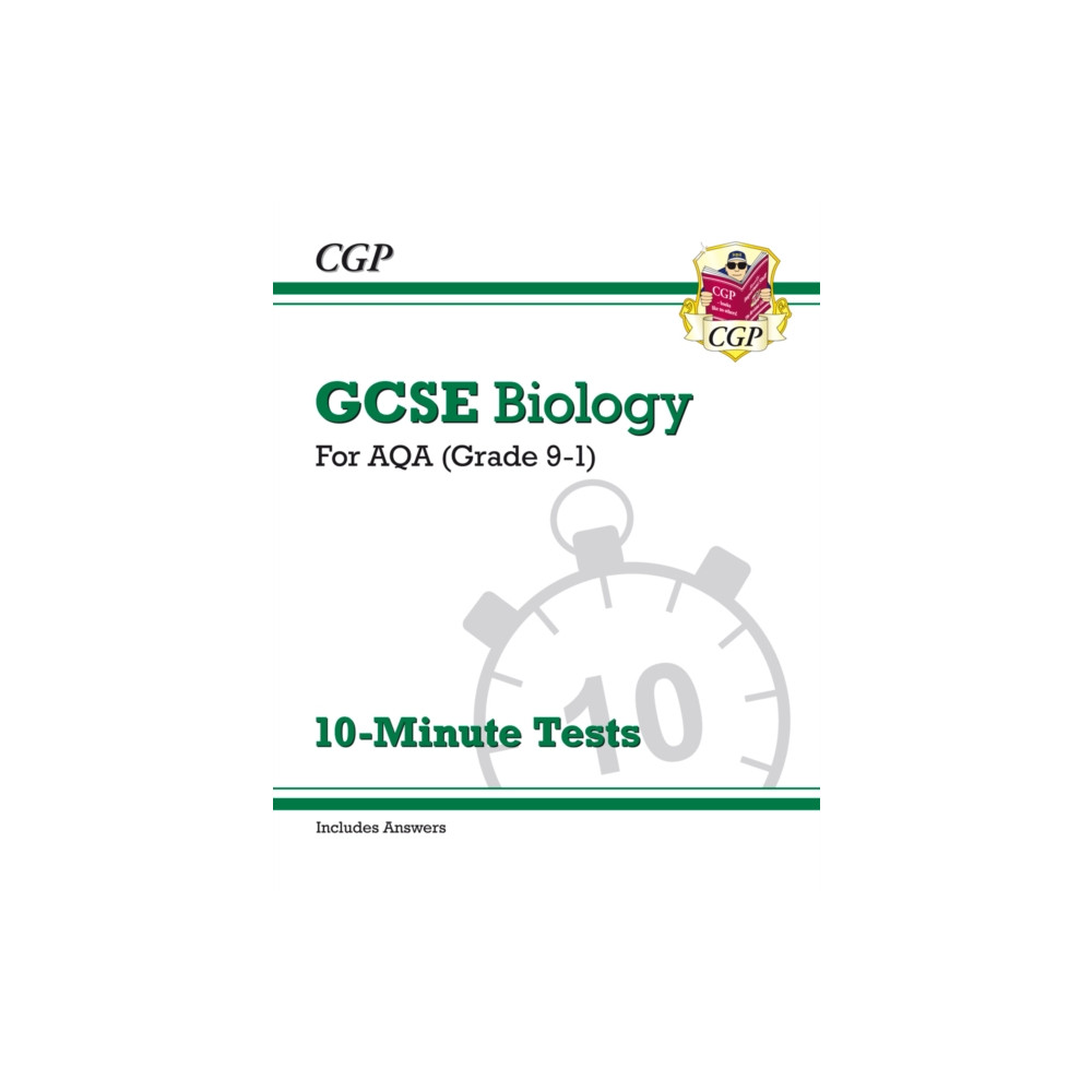 Produktbild för GCSE Biology: AQA 10-Minute Tests (includes answers) (häftad, eng)