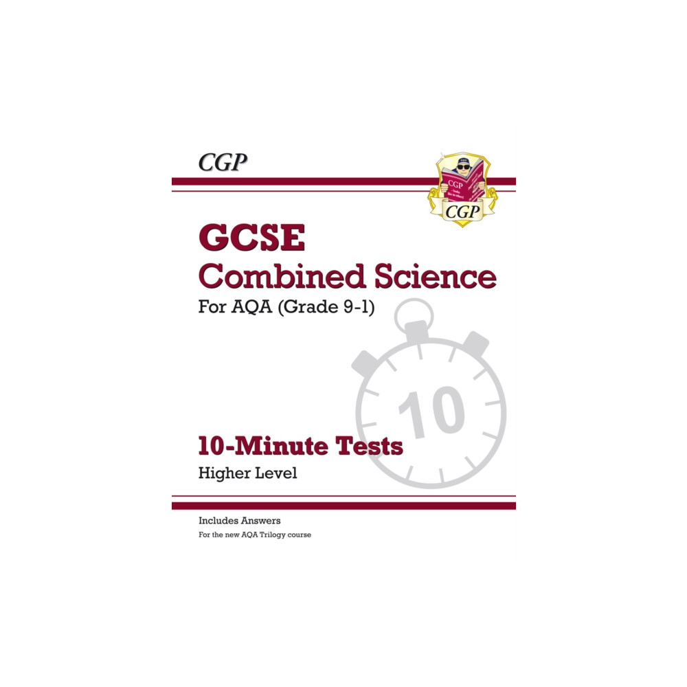 Produktbild för GCSE Combined Science: AQA 10-Minute Tests - Higher (includes answers) (häftad, eng)