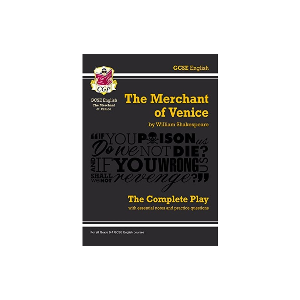 Produktbild för The Merchant of Venice - The Complete Play with Annotations, Audio and Knowledge Organisers (häftad, eng)