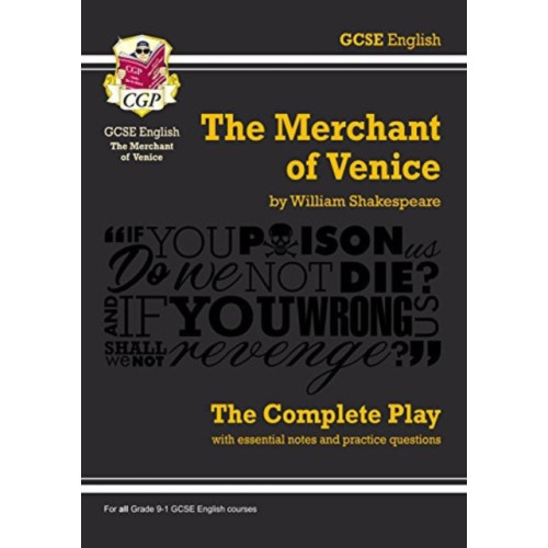 Coordination Group Publications Ltd (CGP) The Merchant of Venice - The Complete Play with Annotations, Audio and Knowledge Organisers (häftad, eng)