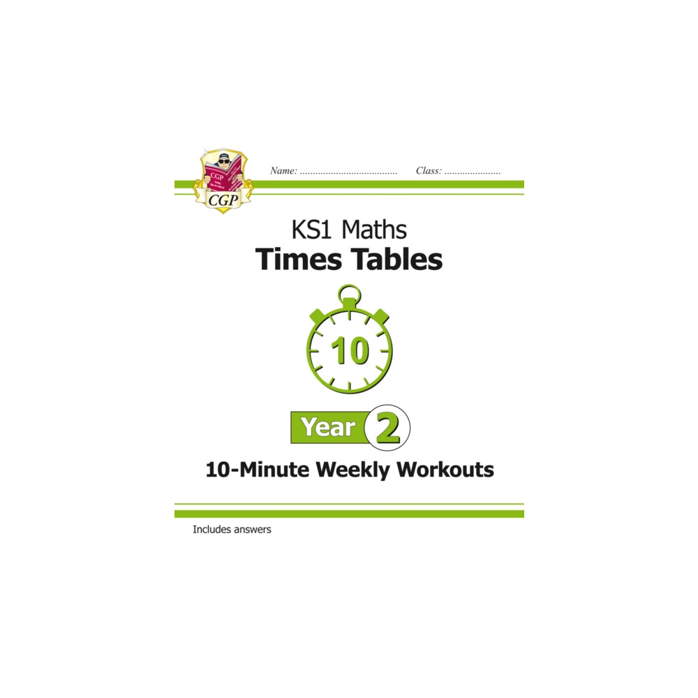 Produktbild för KS1 Year 2 Maths Times Tables 10-Minute Weekly Workouts (häftad, eng)