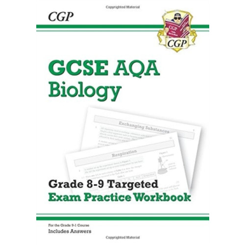 Coordination Group Publications Ltd (CGP) GCSE Biology AQA Grade 8-9 Targeted Exam Practice Workbook (includes answers) (häftad, eng)