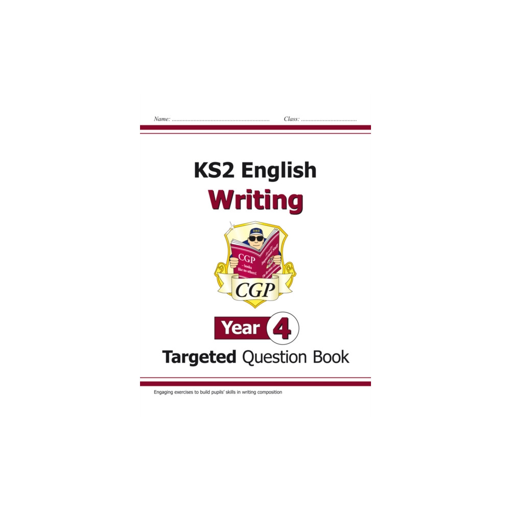 Produktbild för KS2 English Year 4 Writing Targeted Question Book (häftad, eng)