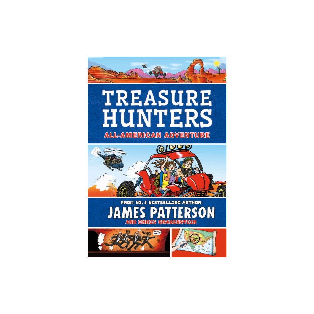 Produktbild för Treasure Hunters: All-American Adventure (häftad, eng)