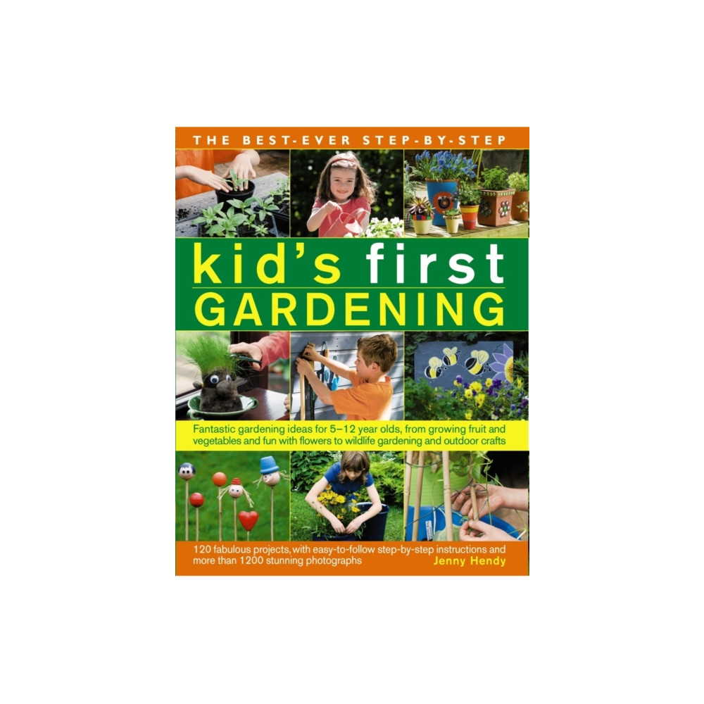 Produktbild för Best Ever Step-by-step Kid's First Gardening (häftad, eng)