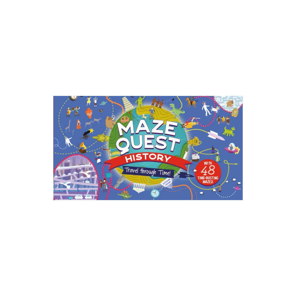 Produktbild för Maze Quest: History (häftad, eng)