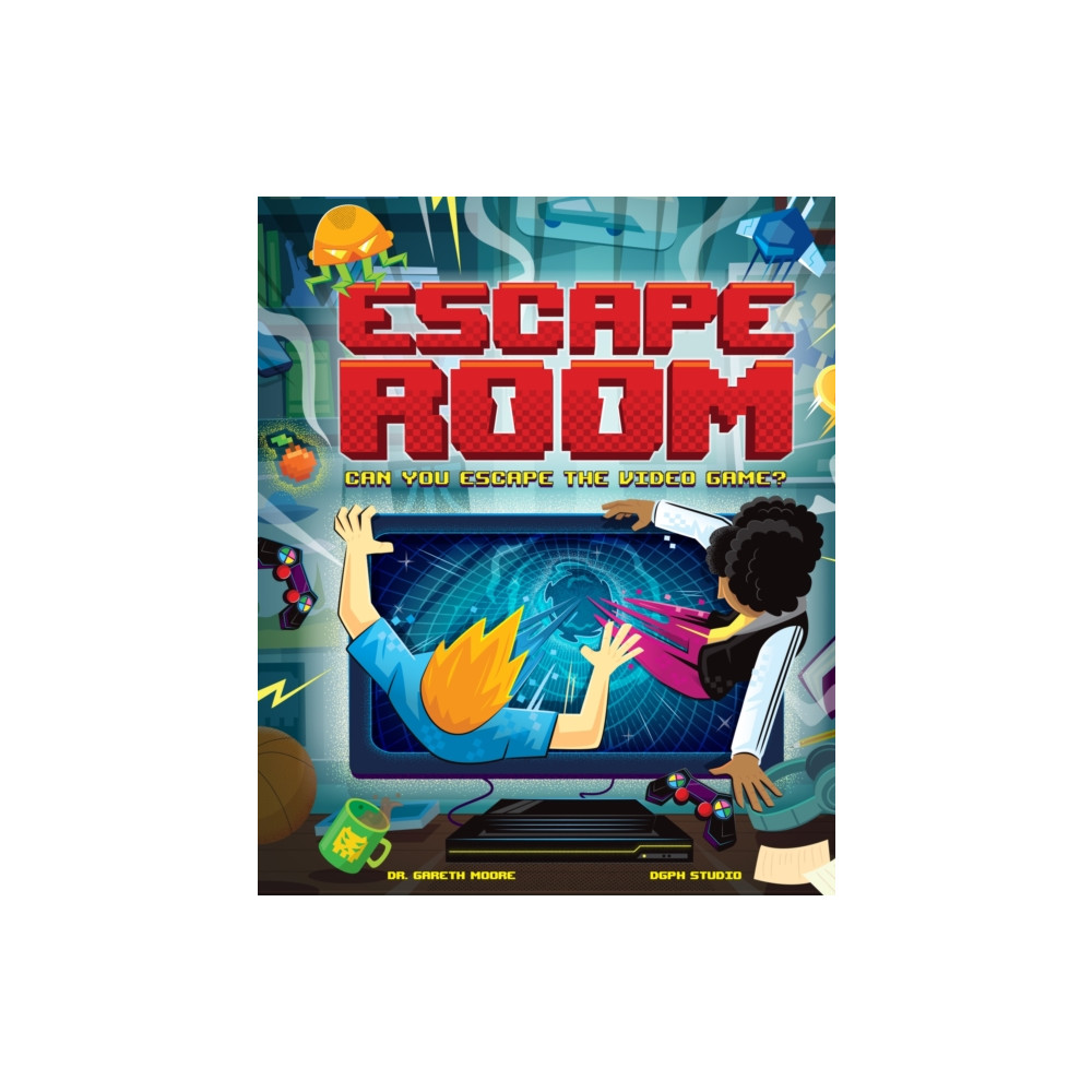 Produktbild för Escape Room: Can You Escape the Video Game? (inbunden, eng)