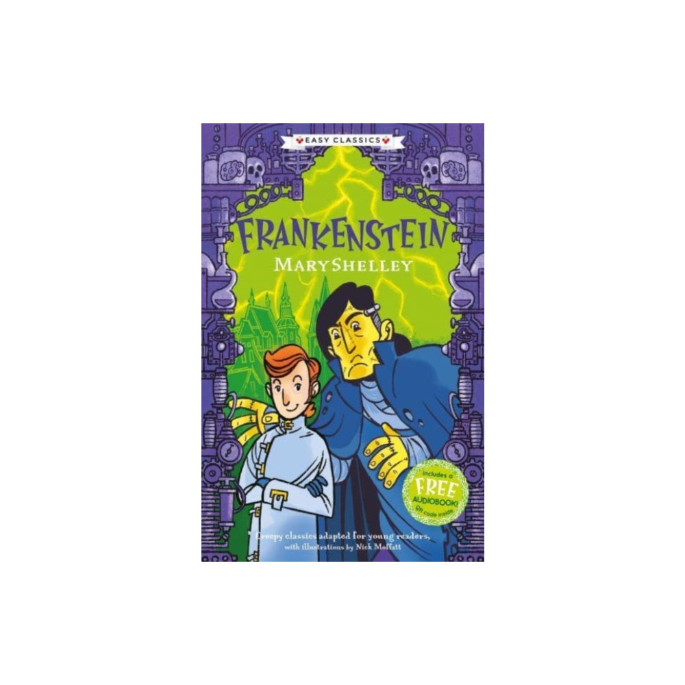 Produktbild för Creepy Classics: Frankenstein (Easy Classics) (häftad, eng)