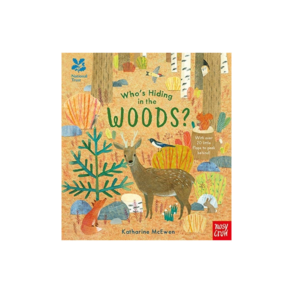 Produktbild för National Trust: Who's Hiding in the Woods? (bok, board book, eng)