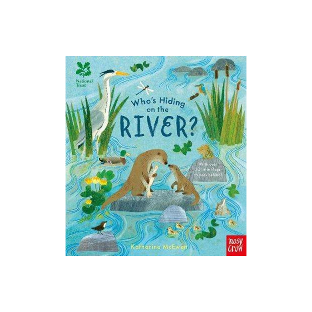 Produktbild för National Trust: Who's Hiding on the River? (bok, board book, eng)