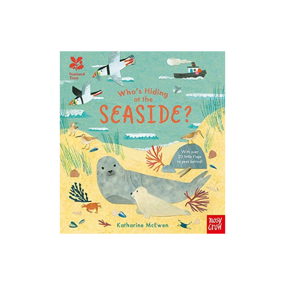 Produktbild för National Trust: Who's Hiding at the Seaside? (bok, board book, eng)