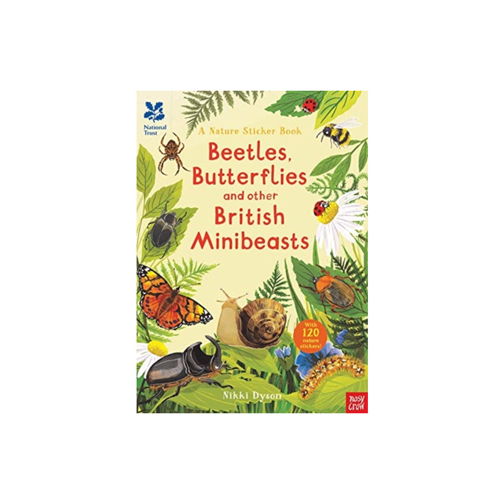 Produktbild för National Trust: Beetles, Butterflies and other British Minibeasts (häftad, eng)