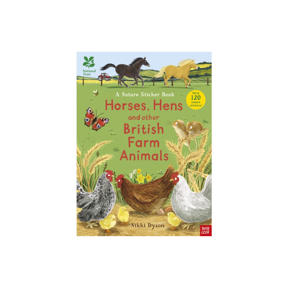 Produktbild för National Trust: Horses, Hens and Other British Farm Animals (häftad, eng)