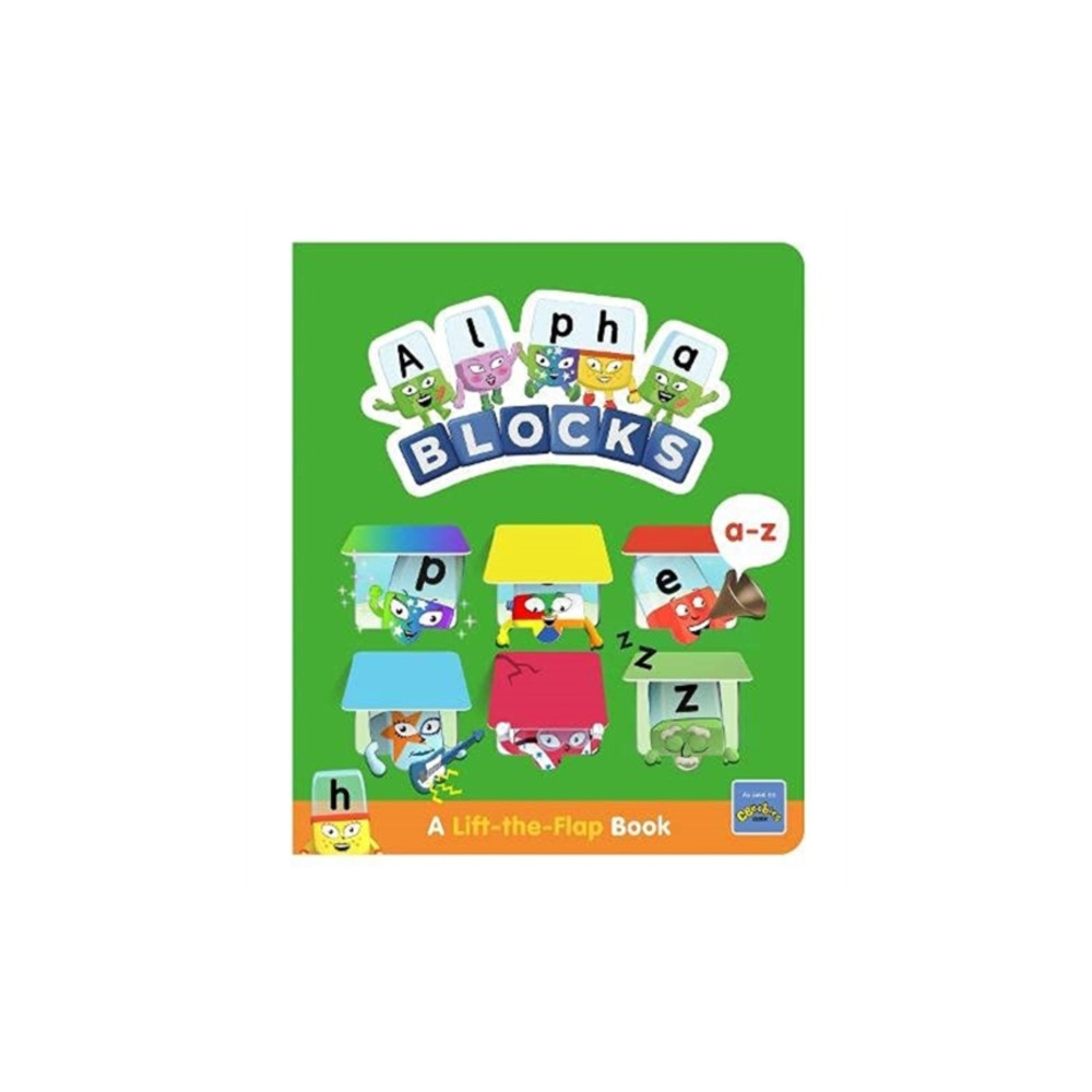 Produktbild för Alphablocks A-Z: A Lift-the-Flap Book (bok, board book, eng)