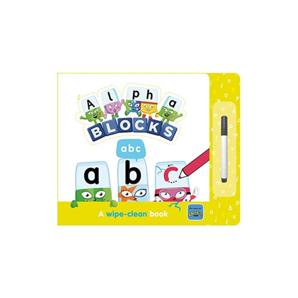 Produktbild för Alphablocks ABC: A Wipe-Clean Book (bok, board book, eng)