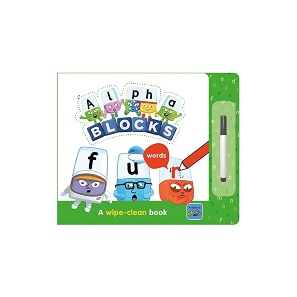 Produktbild för Alphablocks Words: A Wipe-Clean Book (bok, board book, eng)