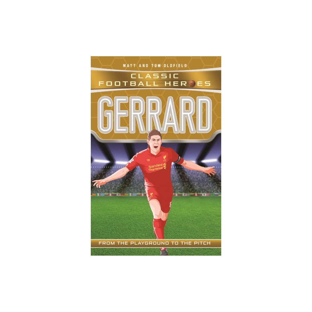 Produktbild för Classic Football Heroes: Gerrard (Midfield Generals 4) (häftad, eng)