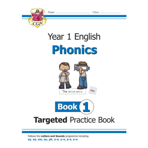 Coordination Group Publications Ltd (CGP) KS1 English Year 1 Phonics Targeted Practice Book - Book 1 (häftad, eng)