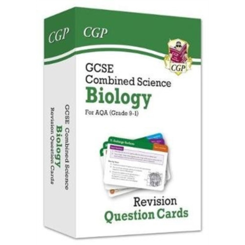 Coordination Group Publications Ltd (CGP) GCSE Combined Science: Biology AQA Revision Question Cards (inbunden, eng)