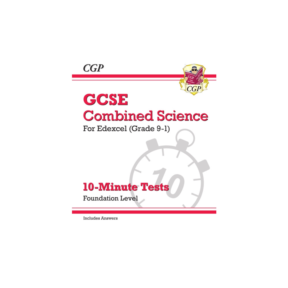 Produktbild för GCSE Combined Science: Edexcel 10-Minute Tests - Foundation (includes Answers) (häftad, eng)