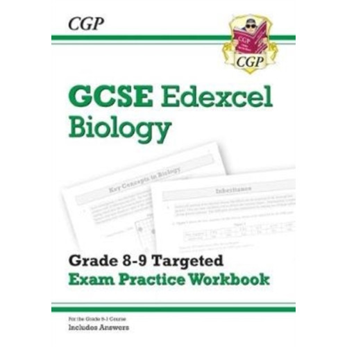 Coordination Group Publications Ltd (CGP) GCSE Biology Edexcel Grade 8-9 Targeted Exam Practice Workbook (includes answers) (häftad, eng)