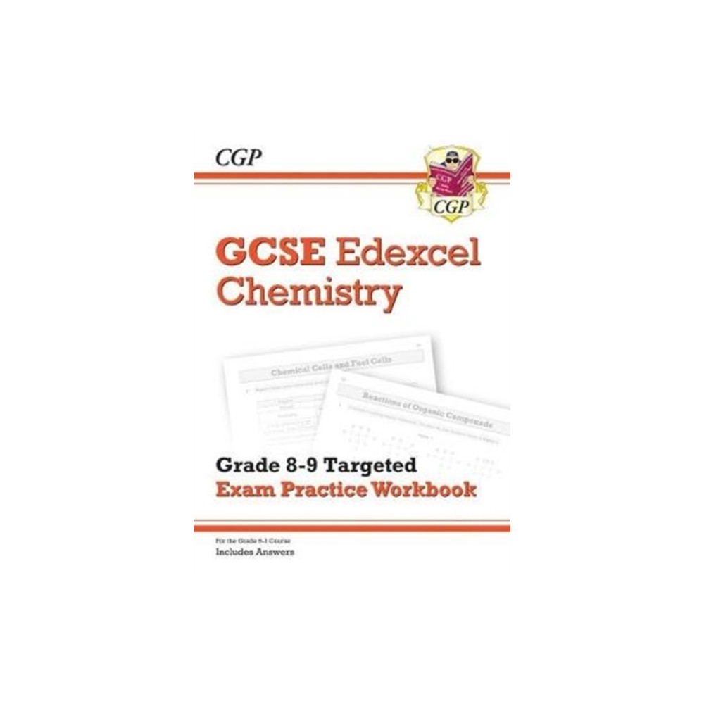 Produktbild för GCSE Chemistry Edexcel Grade 8-9 Targeted Exam Practice Workbook (includes answers) (häftad, eng)