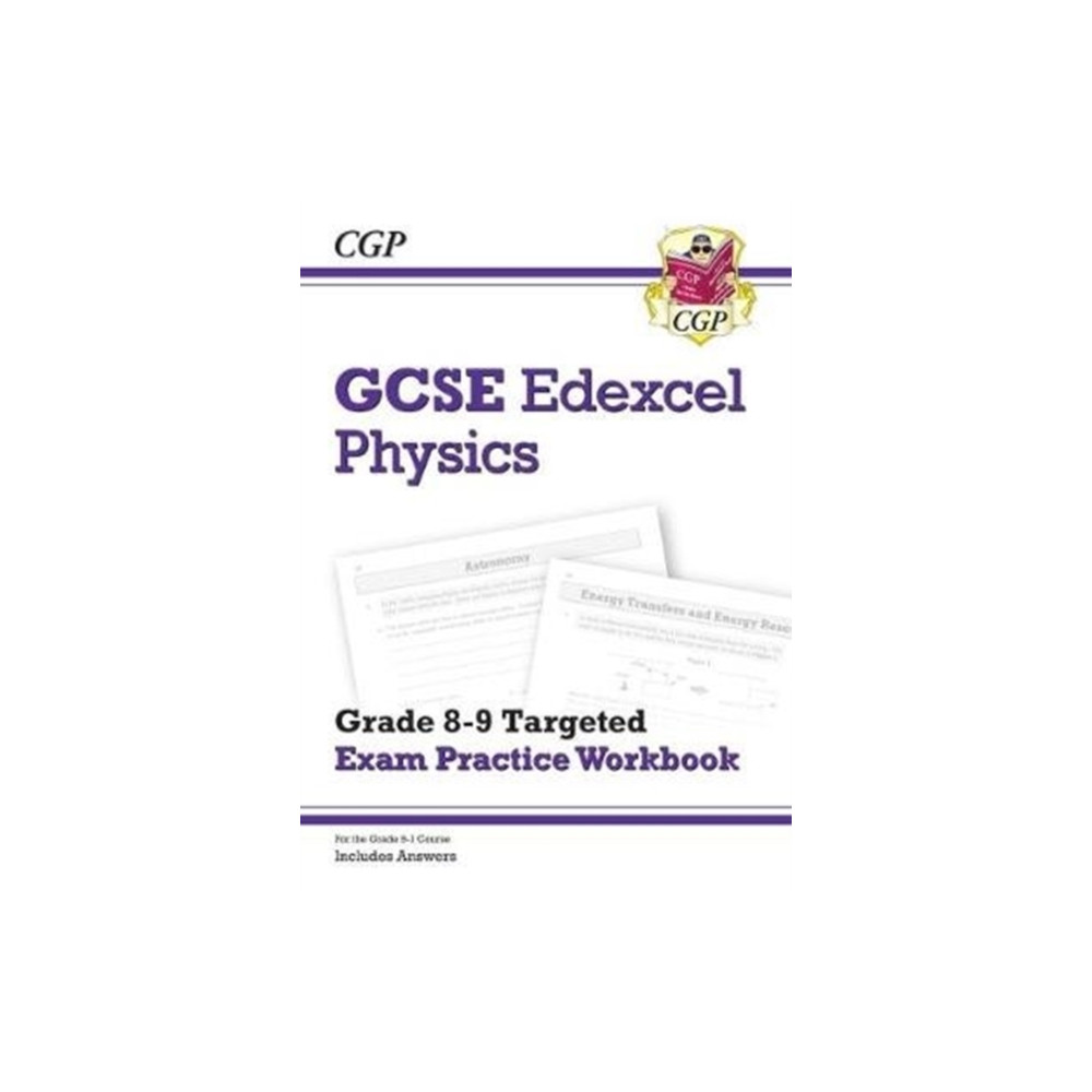 Produktbild för GCSE Physics Edexcel Grade 8-9 Targeted Exam Practice Workbook (includes answers) (häftad, eng)