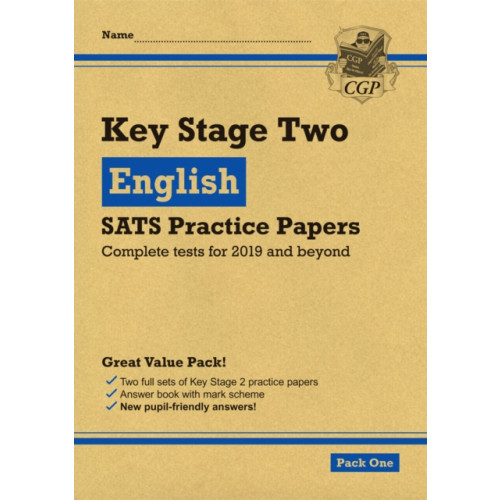 Coordination Group Publications Ltd (CGP) KS2 English SATS Practice Papers: Pack 1 - for the 2025 tests (with free Online Extras) (häftad, eng)